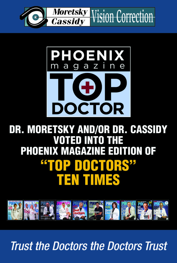 Top LASIK Eye Surgery Doctors, Lasik Surgeon Phoenix Moretsky Cassidy